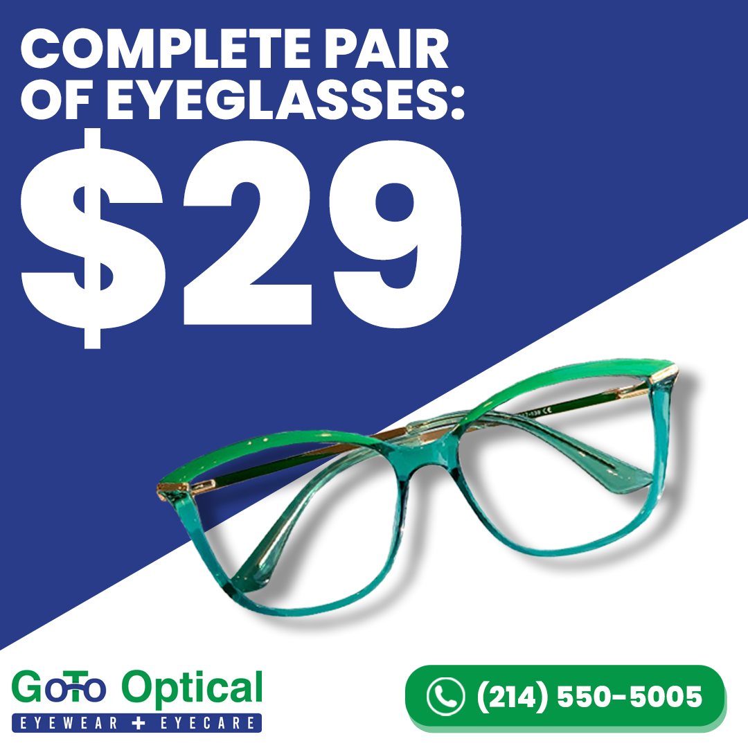 Promotional Offer on Eyeglasses Deal